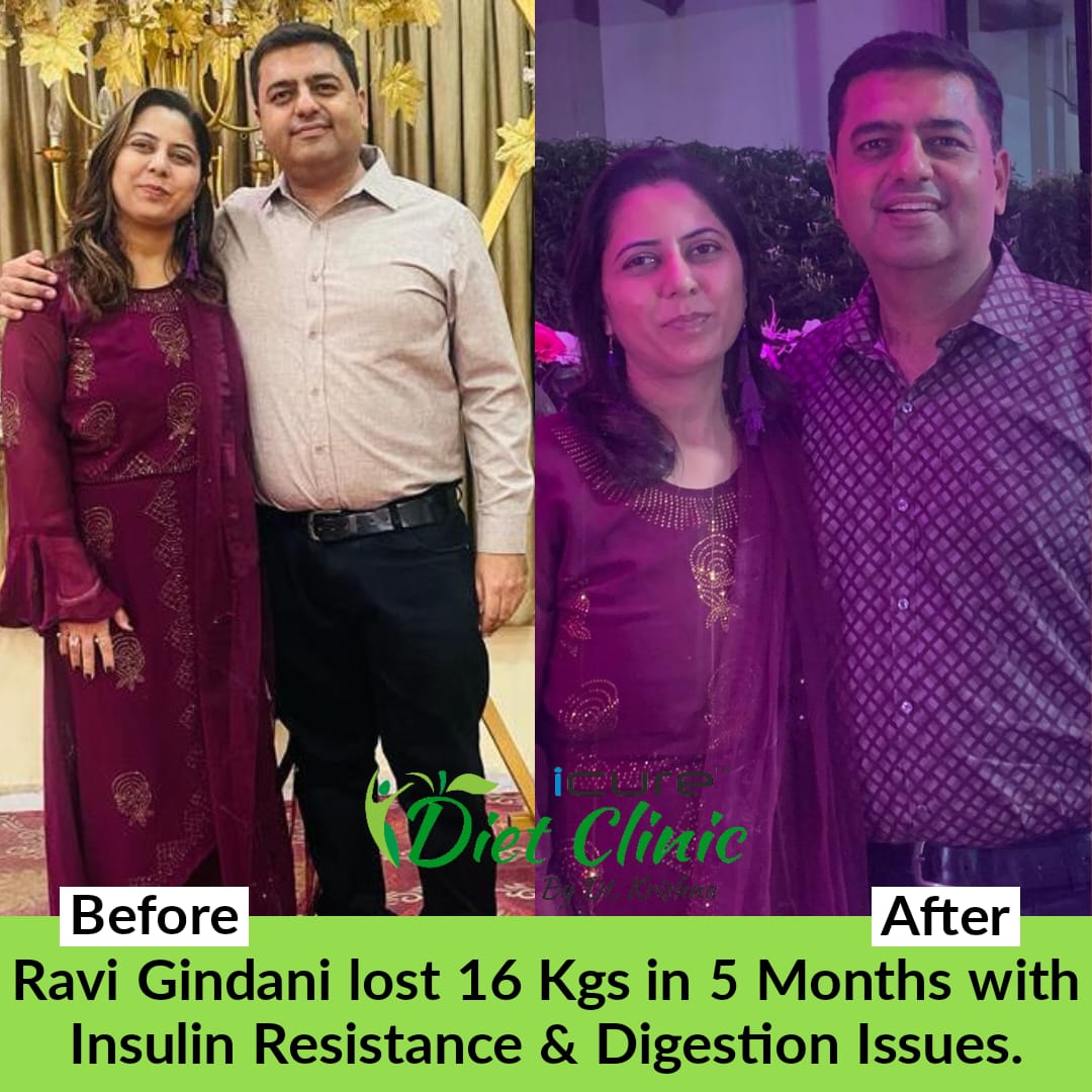 Lost 16 Kgs In 5 Months With Insulin Resistance & Digestion Issue